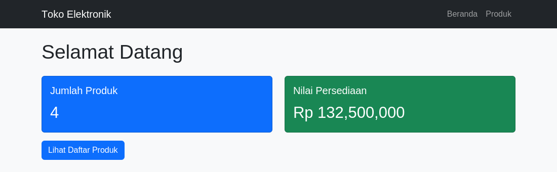 Halaman beranda